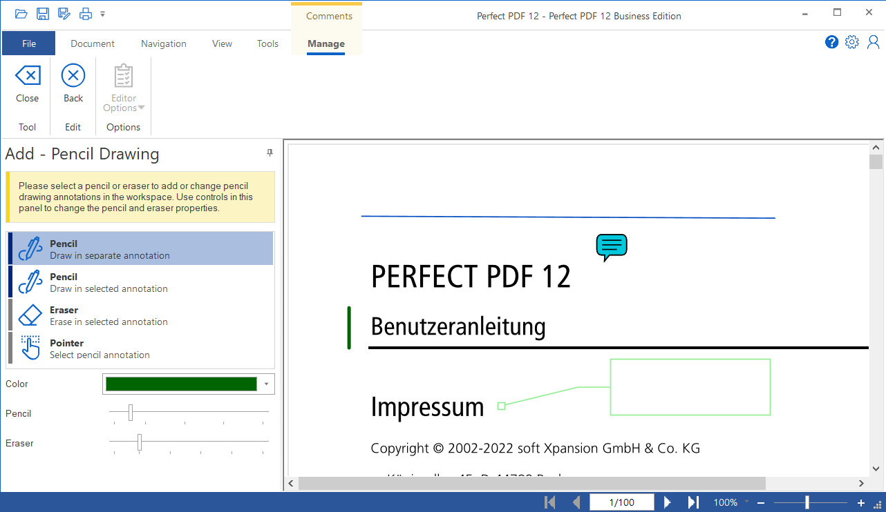 Preferences Annotations