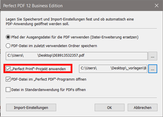 select project file select project file