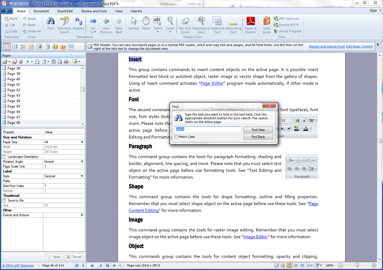 pdf editor notes