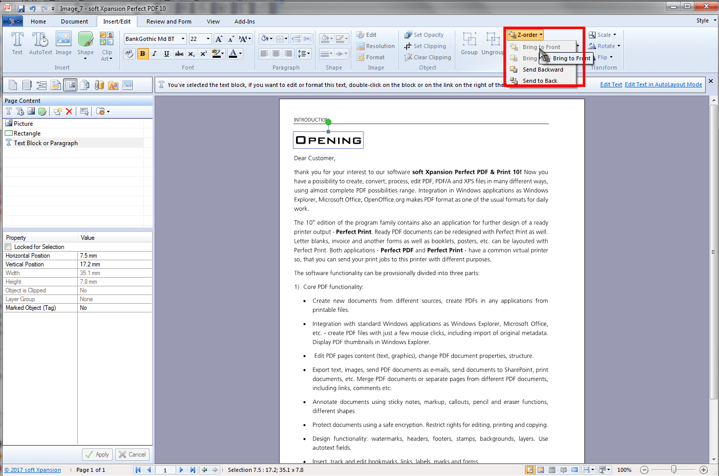 How to edit text in PDF files