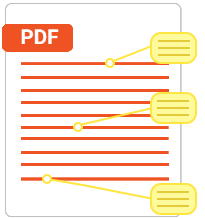 Annotate a PDF Document